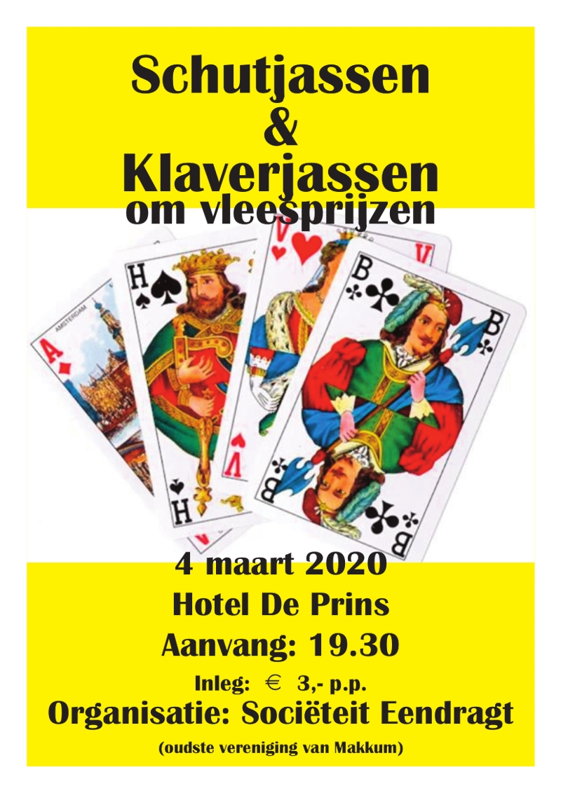 Schut en Klaverjassen 2020